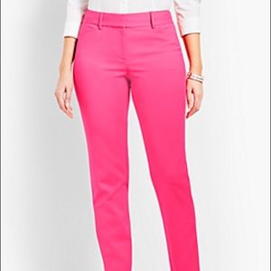 Talbots Curvy Hot Pink Pants